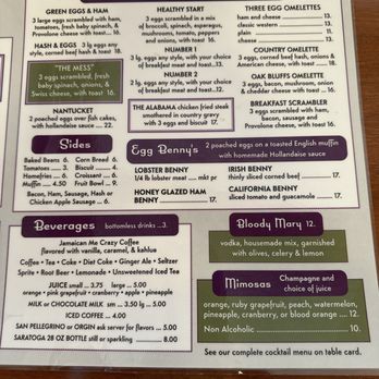 Linda Jean's Restaurant - Breakfast menu part 2 - Breakfast & Brunch Near Me - Oak Bluffs, Massachusetts Linda Jean's Restaurant - Breakfast menu part 2 - Breakfast & Brunch Near Me - Oak Bluffs, Massachusetts