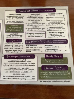 Menu photo 1 Linda Jean's Restaurant Oak Bluffs, MA Menu photo 1 Linda Jean's Restaurant Oak Bluffs, MA