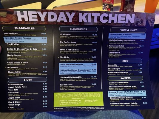Menu photo 3 HeyDay Entertainment Norman, OK Menu photo 3 HeyDay Entertainment Norman, OK