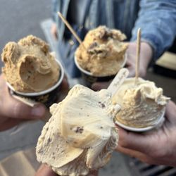Mrs Ferg - Dulce de leche , espresso double chocolate , Hokey Pokey and the salted caramel!