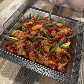 Tasty Corner - Hot & Spicy Dried Pot with Lamb - Szechuan Near Me - Portland, Oregon