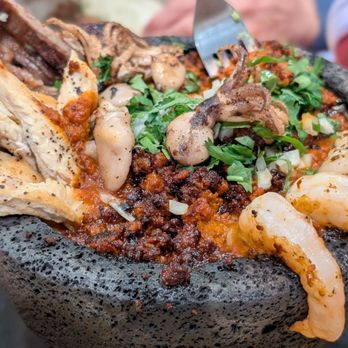 Amealco Mexican Kitchen - Molcajete Cielo, Mar y Tierra - Mexican Near Me - Doraville, Georgia Amealco Mexican Kitchen - Molcajete Cielo, Mar y Tierra - Mexican Near Me - Doraville, Georgia