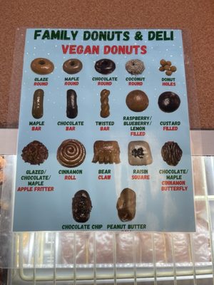 Menu photo 2 Family Donuts & Deli Carmichael, CA Menu photo 2 Family Donuts & Deli Carmichael, CA