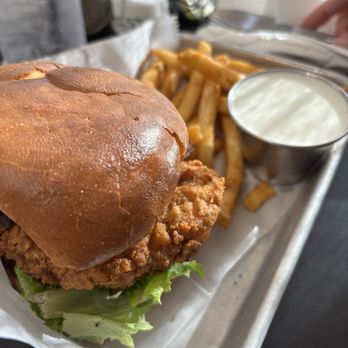 Baker's Sweets Bistro & Bakery - Fried Spicy Chicken Sandwich - Bakeries Near Me - Sumter, South Carolina