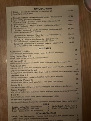 Menu photo 7 Valentine Phoenix, AZ