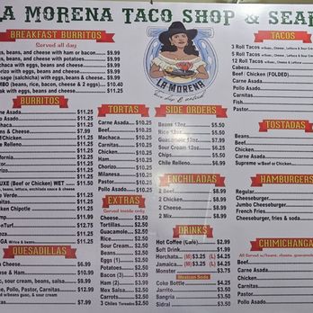 La Morena Taco Shop - Mexican Near Me - San Diego, California La Morena Taco Shop - Mexican Near Me - San Diego, California
