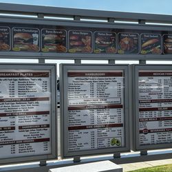 Tams Burgers - Menu
