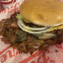 Freddy's Frozen Custard & Steakburgers - Freddy's Original Double with mushroom