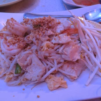 Bamboo Thai Restaurant - Pad Thai $9.95 7/2014 - Thai Near Me - Brighton, Massachusetts