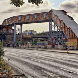 U/S-Bahnhof Berliner Tor - Behelfsbrücke (09/2022)