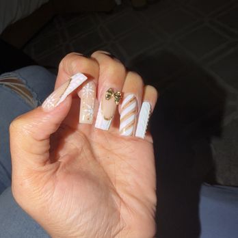 Boho Nail Lounge - My mom's Christmas set - Nail Salons Near Me - Riverside, California Boho Nail Lounge - My mom's Christmas set - Nail Salons Near Me - Riverside, California