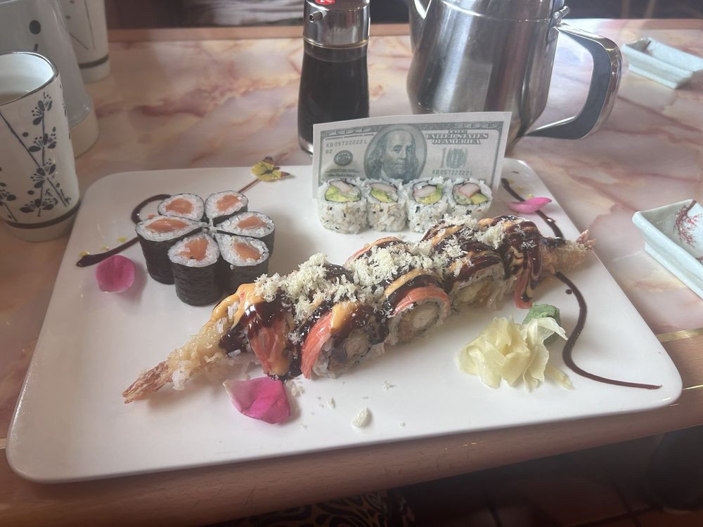 Food from Osaka Sushi & Hibachi