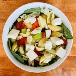 Arrosto Delicatessen - Pasta Bowl. Pasta & greens with your choice of toppings and dressing.