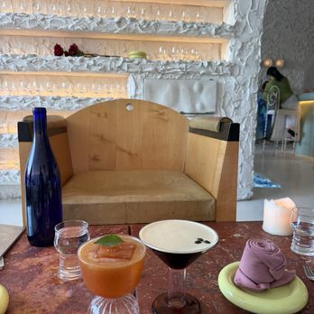 CENTO Raw Bar  - Espresso martini and strawberry daiquiri - Seafood Near Me - Los Angeles, California