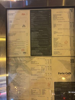 Menu photo 2 Feria Café Paris, 75 Menu photo 2 Feria Café Paris, 75