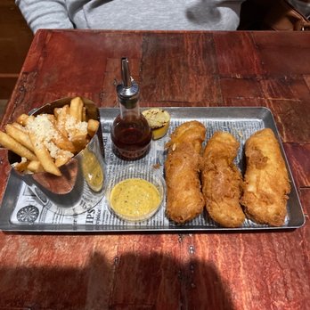 Cork & Barrel Craft Kitchen & Microbrewery - Fish & chips - Pubs Near Me - Round Rock, Texas