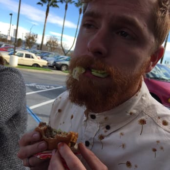 In-N-Out Burger - My friend stuffing his face... - Burgers Near Me - Gilroy, California In-N-Out Burger - My friend stuffing his face... - Burgers Near Me - Gilroy, California