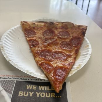 Leo's Pizza - Pizza slice excellent - Pizza Near Me - West Palm Beach, Florida