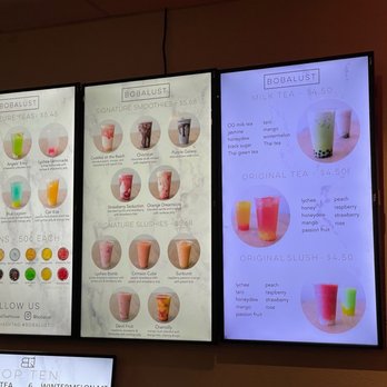 BobaLust Tea House - Menu - Bubble Tea Near Me - Tukwila, Washington