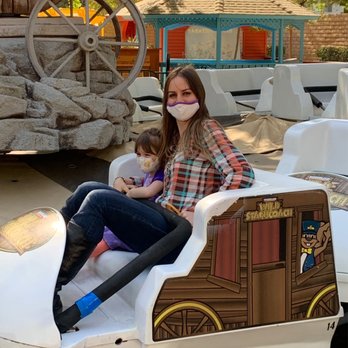Funderland Amusement Park - Riding the Wild Stagecoach with my daughter, one of her favorites, very fast and goes backwards and forwards! - Amusement Parks Near Me - Sacramento, California Funderland Amusement Park - Riding the Wild Stagecoach with my daughter, one of her favorites, very fast and goes backwards and forwards! - Amusement Parks Near Me - Sacramento, California