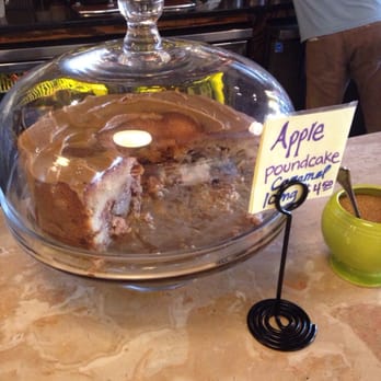 Drip - Apple Pound Cake with Caramel Icing! I drool!!!! $4.50 a slice!!!! Yes please! - Coffee & Tea Near Me - Columbia, South Carolina