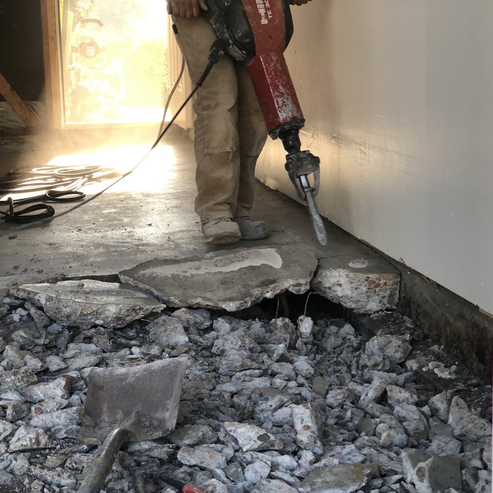 Denver Concrete - This is the old slab. Look at that void space below. Cade and the Denver Concrete guys were great! - Masonry/Concrete Near Me - Denver, Colorado Denver Concrete - This is the old slab. Look at that void space below. Cade and the Denver Concrete guys were great! - Masonry/Concrete Near Me - Denver, Colorado