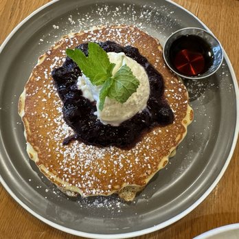 Poached Kitchen - Blueberry ricotta pancakes - Breakfast & Brunch Near Me - Irvine, California Poached Kitchen - Blueberry ricotta pancakes - Breakfast & Brunch Near Me - Irvine, California