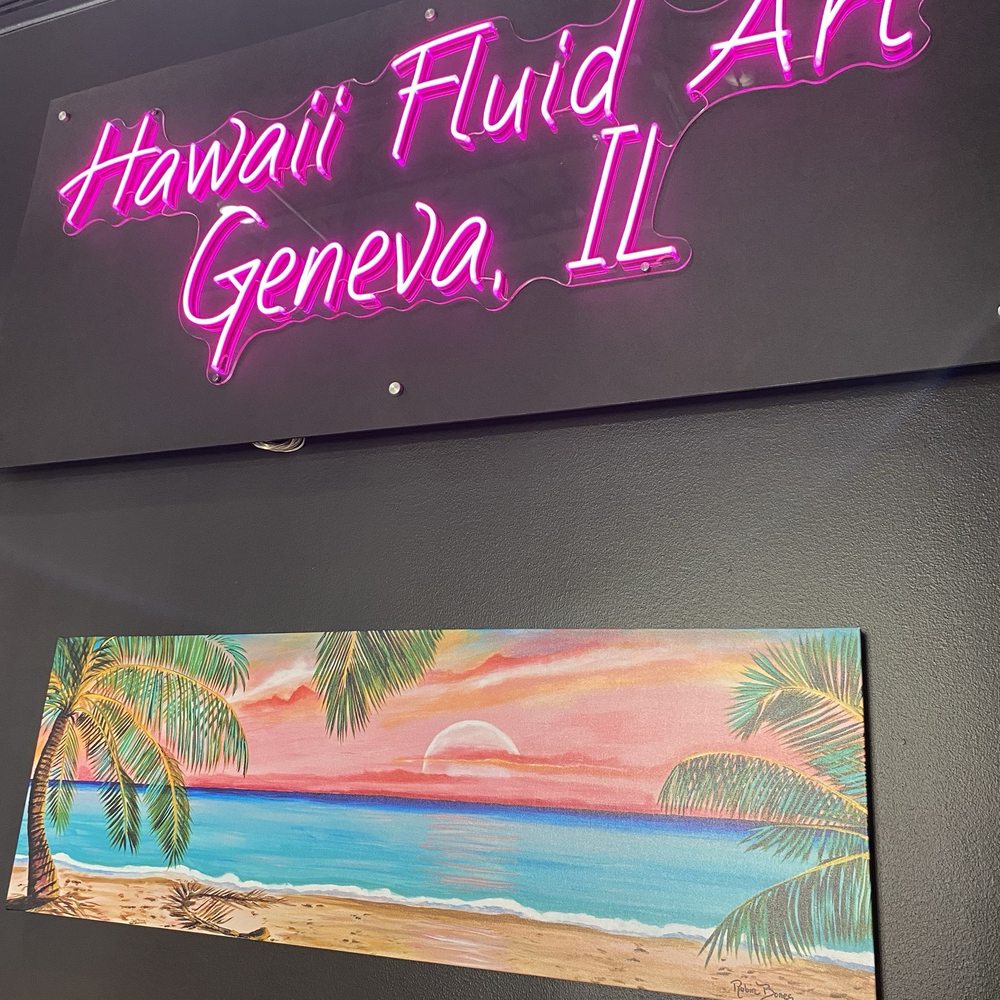 Hawaii Fluid Art - Arts & Crafts Near Me - Geneva, Illinois Hawaii Fluid Art - Arts & Crafts Near Me - Geneva, Illinois