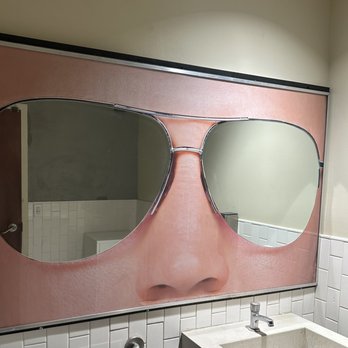 Breakfast Republic - Restroom mirror - Breakfast & Brunch Near Me - Irvine, California
