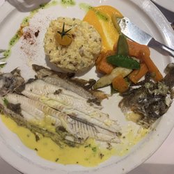 La Table du Marché - Sole avec risotto et petits légumes