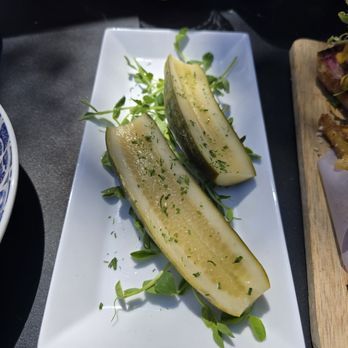 The Table at Junipine - House dill pickle - American Near Me - Sedona, Arizona
