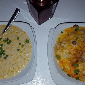 Strip Steakhouse - Creamed corn and scalloped potatoes - Steakhouses Near Me - Avon, Ohio