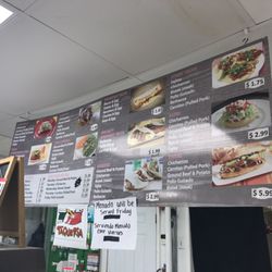 Mac's Corner - Menu