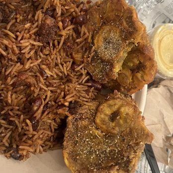 Manjay Restaurant - Was only able to eat the chicken, rice still hard and their tostones was like bitting into a rock - Cuban Near Me - Doral, Florida Manjay Restaurant - Was only able to eat the chicken, rice still hard and their tostones was like bitting into a rock - Cuban Near Me - Doral, Florida
