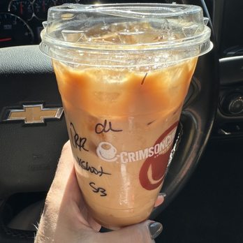 Cpl Ray's Coffee - Iced Ray Ray's Mocha with an extra espresso shot  (5/9/2023) - Coffee & Tea Near Me - Andrews, Texas