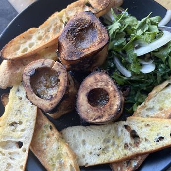 Attraversiamo - Bone marrow with toasted bread! - Cocktail Bars Near Me - Brentwood, California