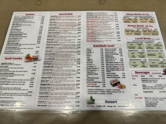 Menu photo 4 Sushi High Vancouver, BC