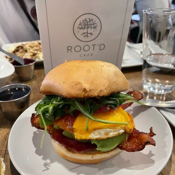 Root'd Cafe - Breakfast Sandwich - New American Near Me - Cottonwood Heights, Utah Root'd Cafe - Breakfast Sandwich - New American Near Me - Cottonwood Heights, Utah