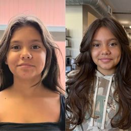 Before and After haircut Before and After haircut