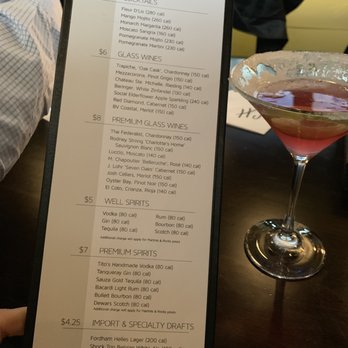 Chart House Prime - Happy hour menu - Seafood Near Me - Annapolis, Maryland