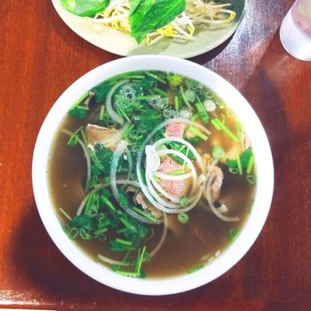 Pho Pasteur - Rare steak and well-done brisket Pho - Vietnamese Near Me - Arlington, Texas