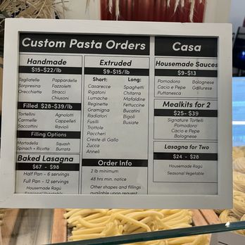 Tortello - Custom Pasta - Pasta Shops Near Me - Chicago, Illinois