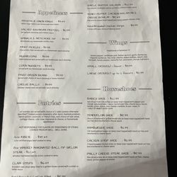 Babes on Plum - Menu: Apps and tasty stuff