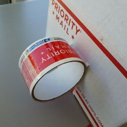 US Post Office - We wanted to buy tape but they closed so they gave us the end of a roll. Love the love