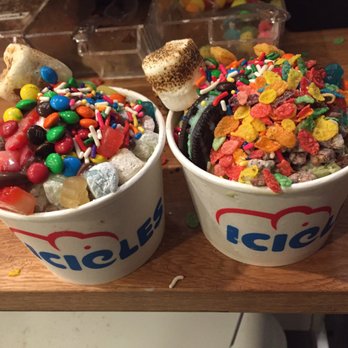 ICICLES - Love the unlimited topping bar :) - Ice Cream & Frozen Yogurt Near Me - San Jose, California ICICLES - Love the unlimited topping bar :) - Ice Cream & Frozen Yogurt Near Me - San Jose, California