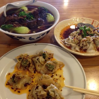 Taiwan Noodle - So delicious! Spicy wontons and Stewed Chuck Noodle Soup. - Taiwanese Near Me - Albany, New York Taiwan Noodle - So delicious! Spicy wontons and Stewed Chuck Noodle Soup. - Taiwanese Near Me - Albany, New York