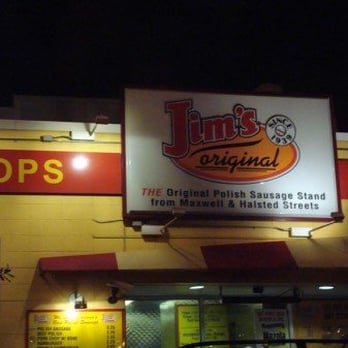 Jim's Original - Sign - Hot Dogs Near Me - Chicago, Illinois