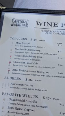Menu photo 1 Capitola Wine Bar & Merchants Capitola, CA Menu photo 1 Capitola Wine Bar & Merchants Capitola, CA