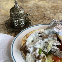 Istanbul Gyro & Kebab - Turkish coffee, Lamb Hyro