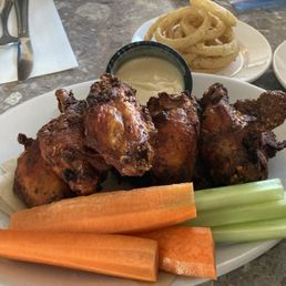 Chicken wings and the Onion rings Chicken wings and the Onion rings